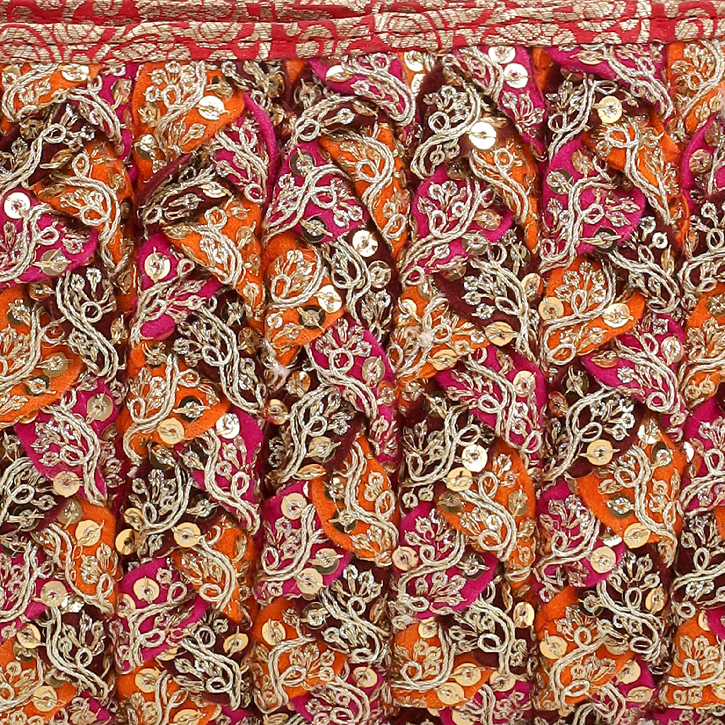 Cheemo Women Rani-pink Evening Bag (SKU: 77-259-48-10)