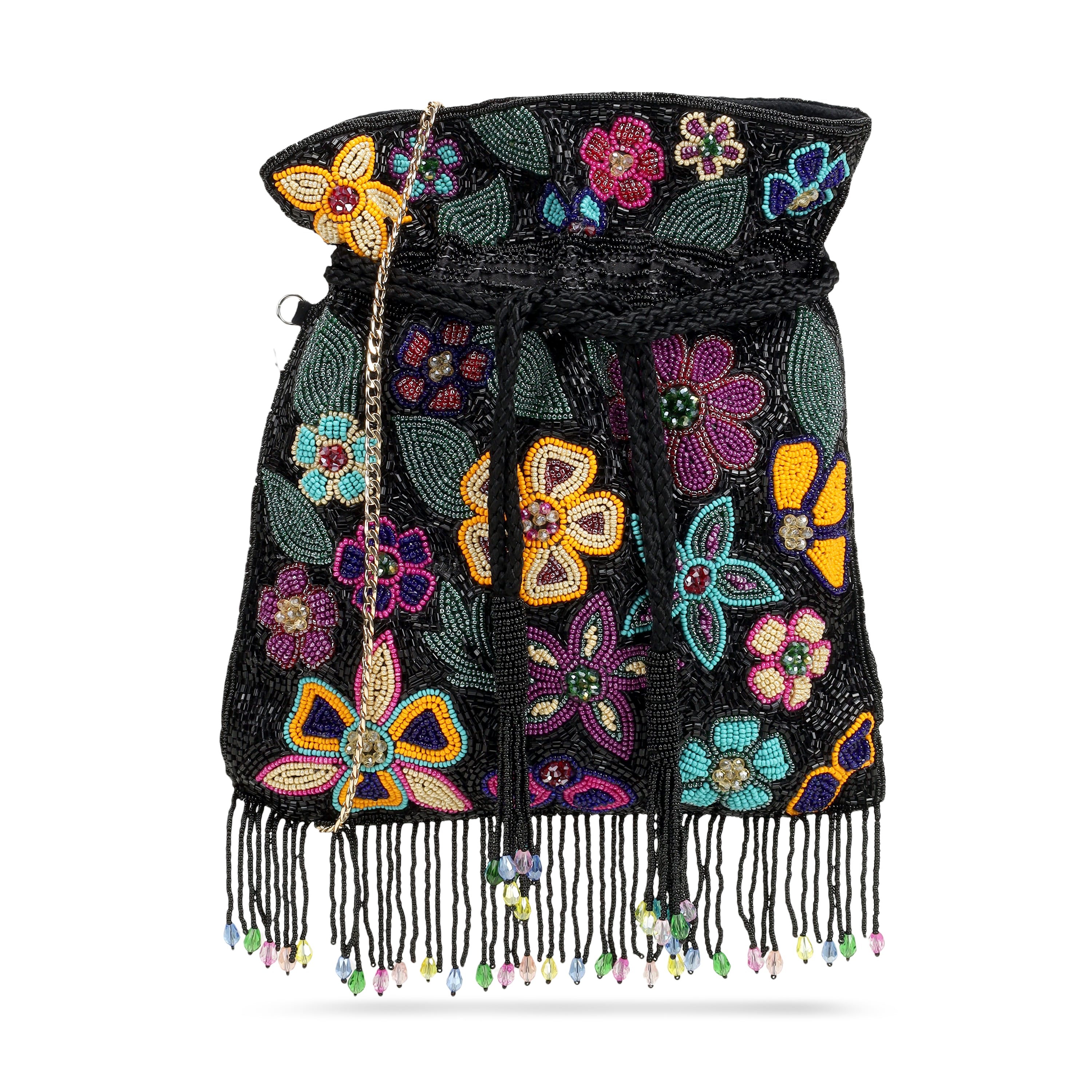 Cheemo Women Black Potlis (SKU: 77-261-11-10)