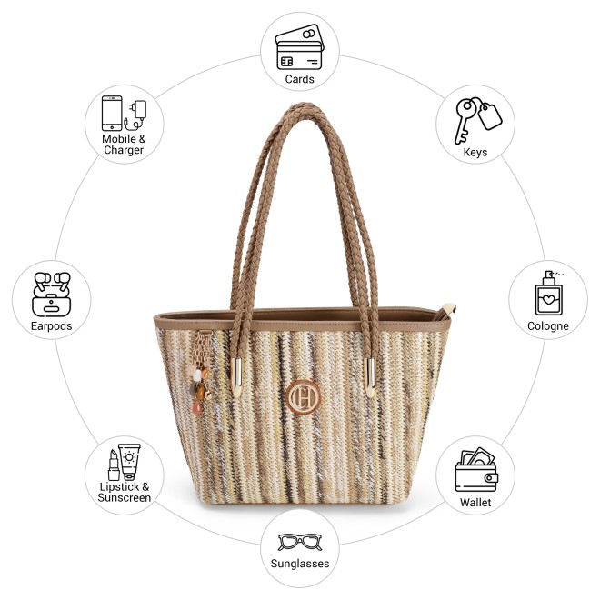 Cheemo Women Beige-multi Shoulder Bag (SKU: 77-278-63-10)