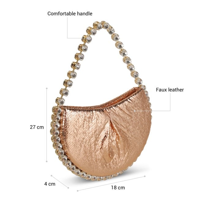 Cheemo Women Bronze Evening Bag (SKU: 77-279-46-10)
