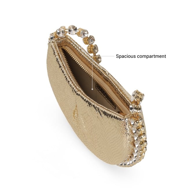 Cheemo Women Gold Evening Bag (SKU: 77-279-15-10)