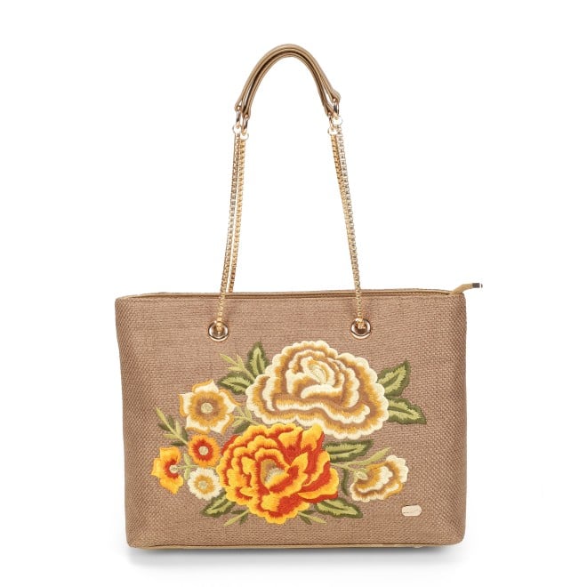 Cheemo Women Antic-gold Shoulder Bag