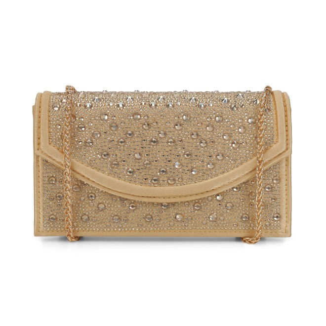 Cheemo Women Gold Evening Bag (SKU: 77-285-15-10)