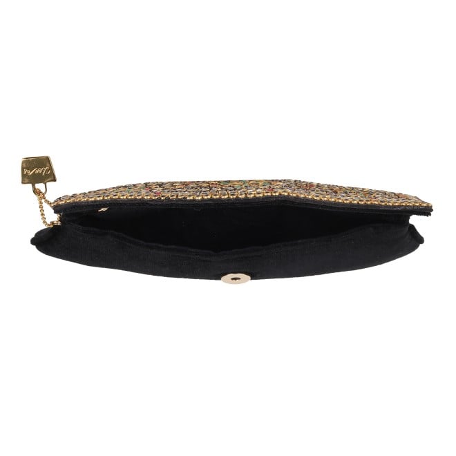 Cheemo Women Black Clutch (SKU: 77-49-11-10)