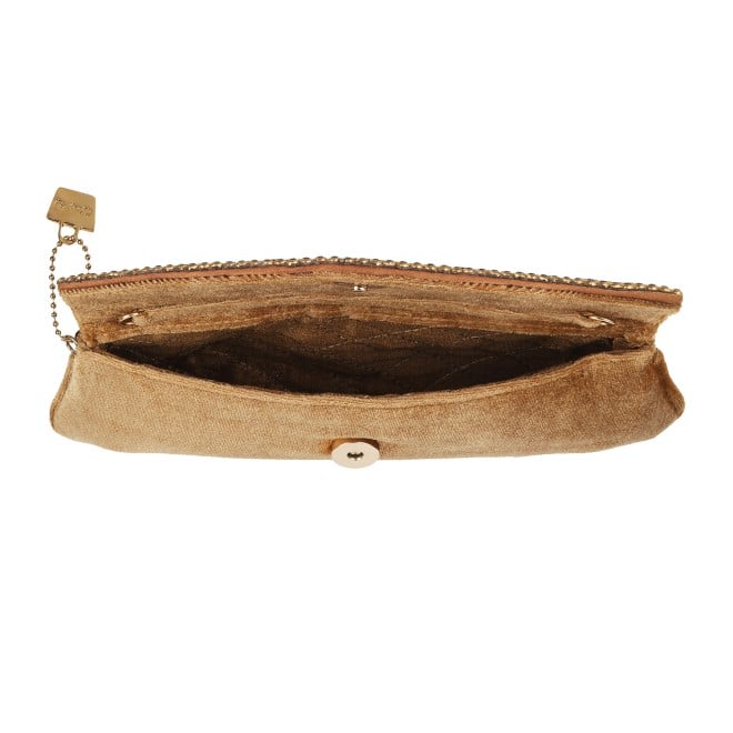 Cheemo Women Antic-gold Clutch (SKU: 77-49-28-10)