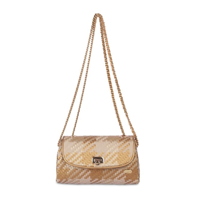 Cheemo Women Gold-multi Sling Bag (SKU: 77-5492-70-10)