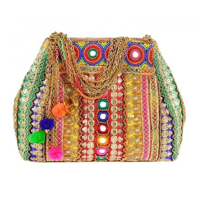 Mochi Multi-Color Womens Bags Potlis