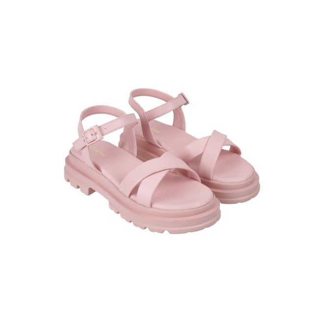 Kittens Girls Peach Casual Sandals (SKU: 78-1-80-30)