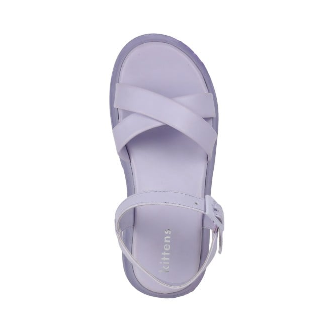 Kittens Girls Purple Casual Sandals (SKU: 78-1-26-30)