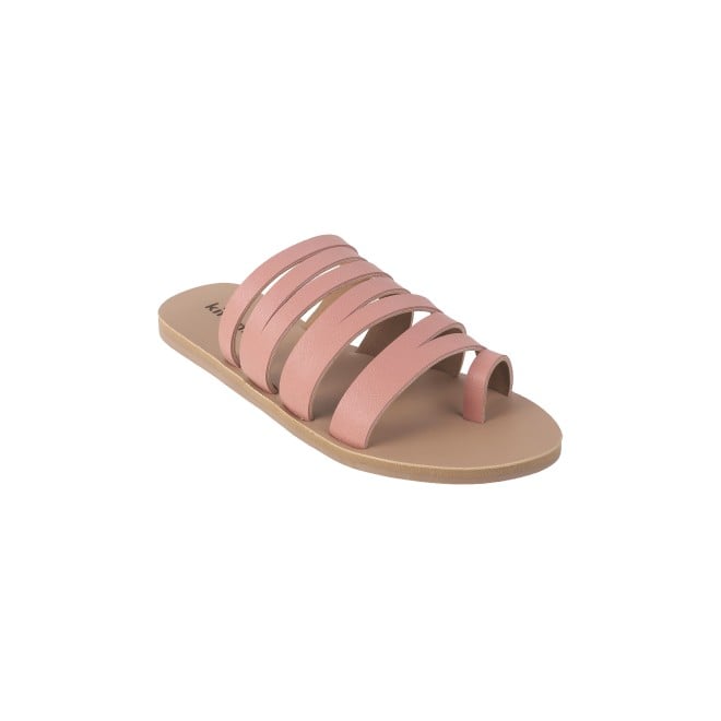 Kittens Girls Peach Casual Slippers