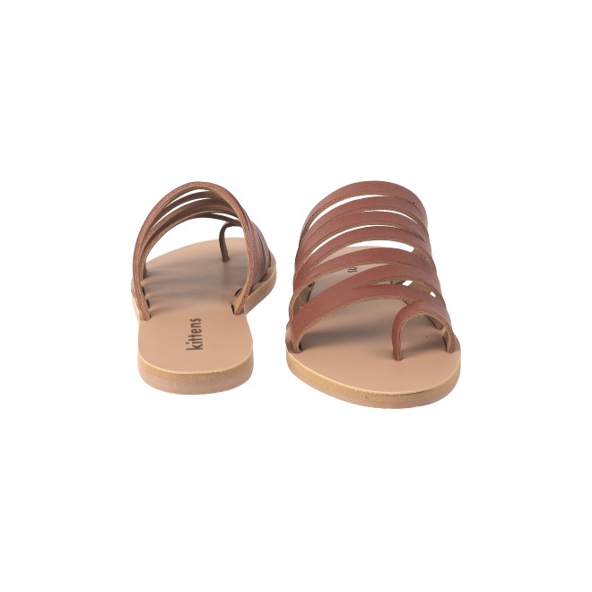 Kittens Girls Tan Casual Slippers (SKU: 78-12-23-31)
