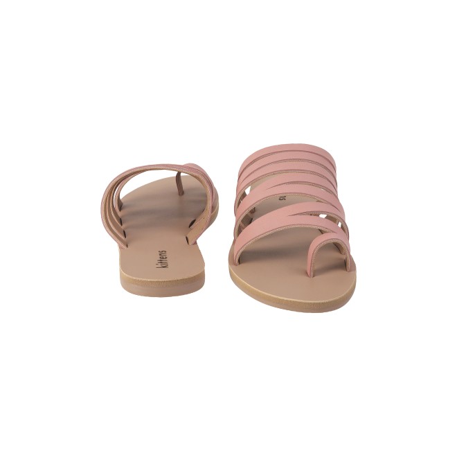 Kittens Girls Peach Casual Slippers (SKU: 78-12-80-36)