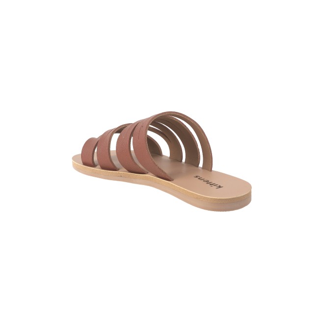 Kittens Girls Tan Casual Slippers (SKU: 78-12-23-31)