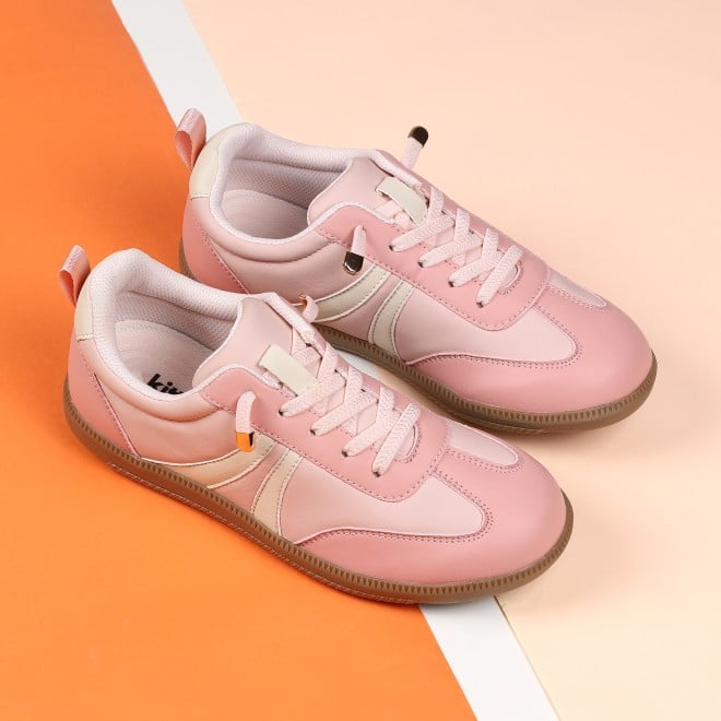 Kittens Girls Pink Casual Sneakers
