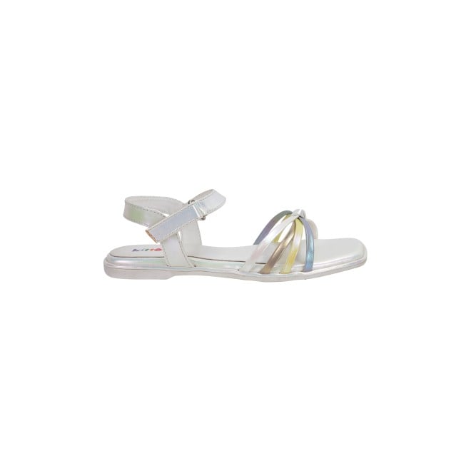 Kittens Girls White Casual Sandals (SKU: 78-16-16-30)