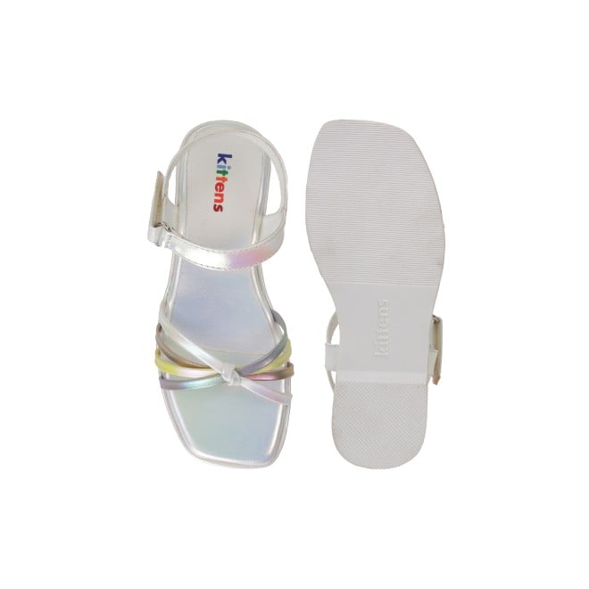 Kittens Girls White Casual Sandals (SKU: 78-16-16-30)