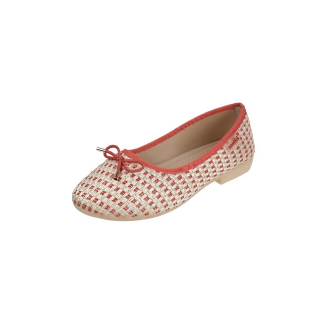 Kittens Girls Red Casual Ballerinas (SKU: 78-2-18-30)