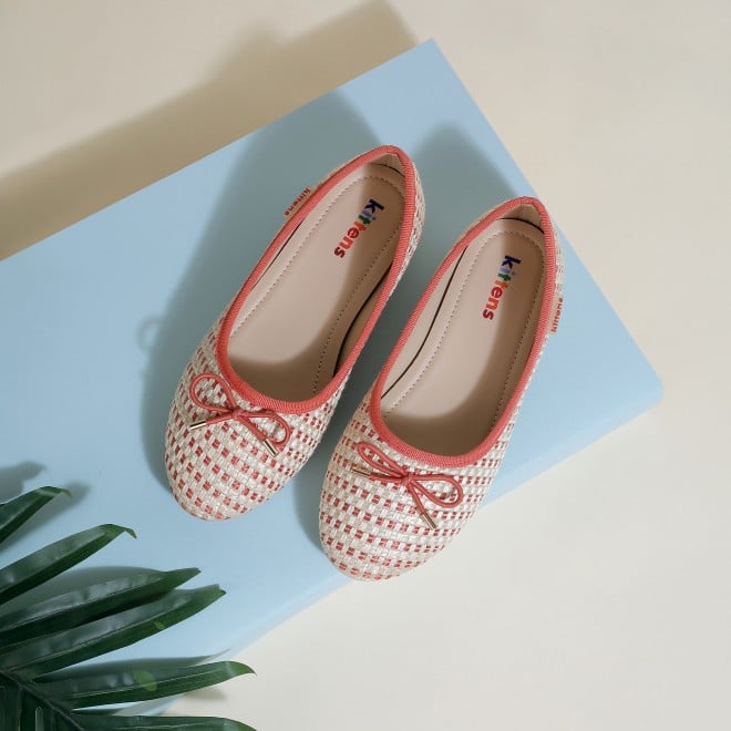 Kittens Girls Red Casual Ballerinas (SKU: 78-2-18-30)