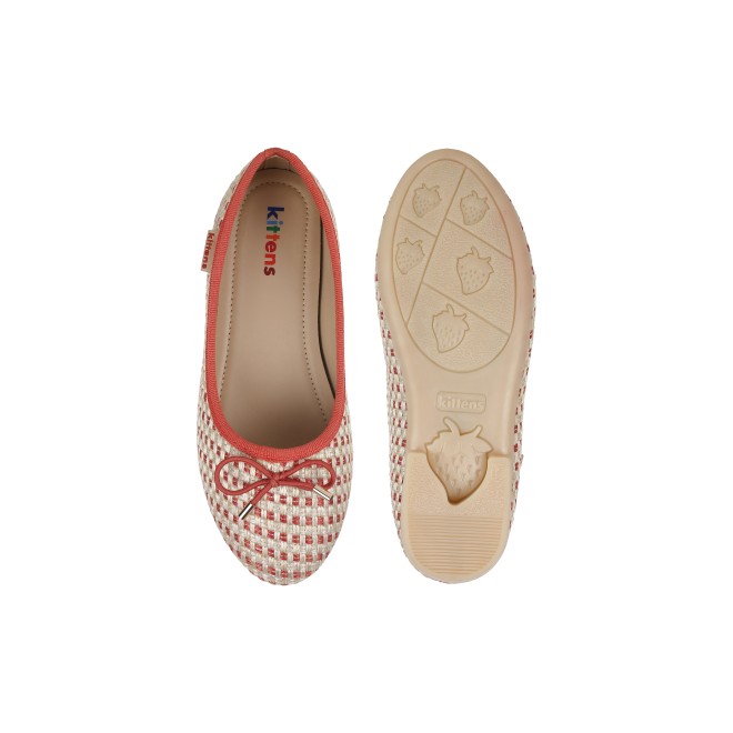 Kittens Girls Red Casual Ballerinas (SKU: 78-2-18-30)