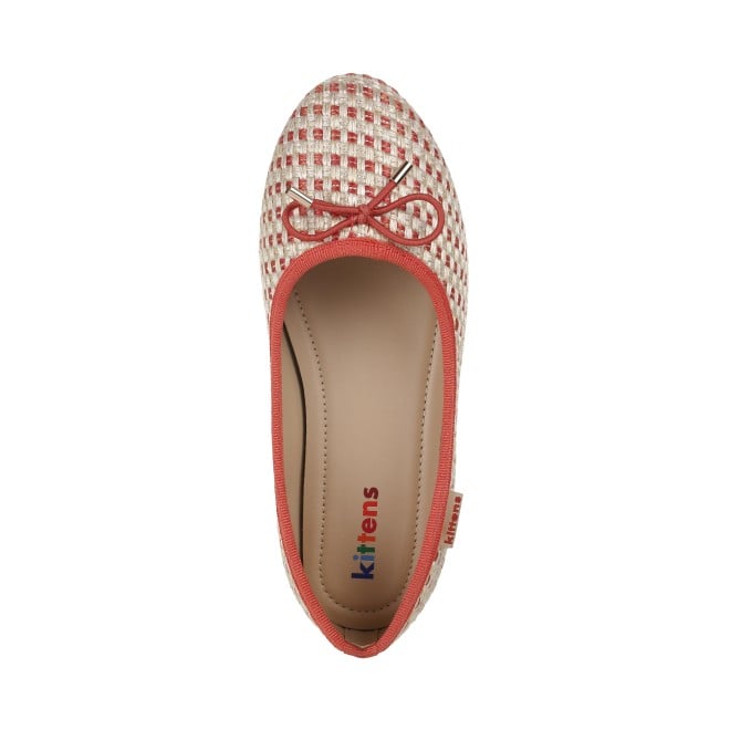Kittens Girls Red Casual Ballerinas (SKU: 78-2-18-30)
