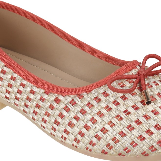 Kittens Girls Red Casual Ballerinas (SKU: 78-2-18-30)