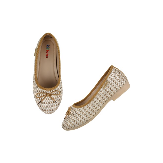 Kittens Girls Khaki Casual Ballerinas (SKU: 78-2-62-31)