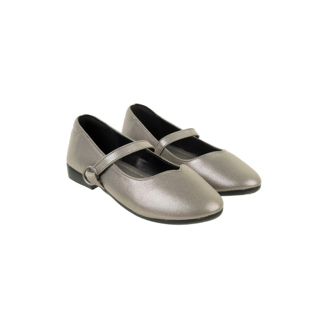 Kittens Girls Gun-metal Casual Ballerinas (SKU: 78-33-29-30)