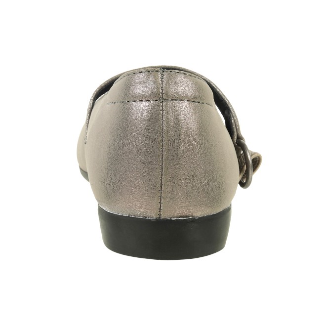 Kittens Girls Gun-metal Casual Ballerinas (SKU: 78-33-29-30)