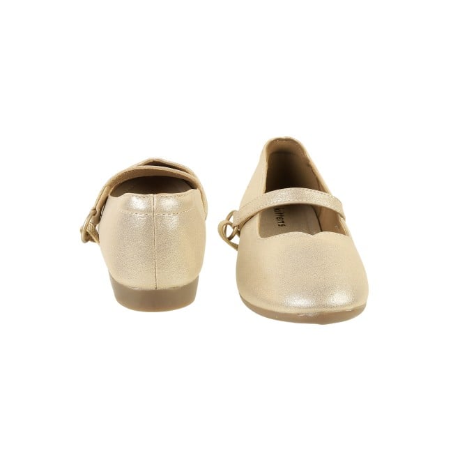 Kittens Girls Gold Casual Ballerinas (SKU: 78-33-15-30)