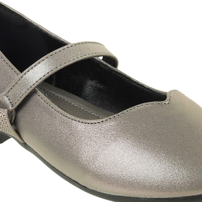 Kittens Girls Gun-metal Casual Ballerinas (SKU: 78-33-29-30)