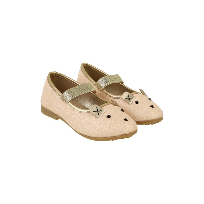 Kittens Girls Rose-gold Casual Ballerinas (SKU: 78-35-52-25)