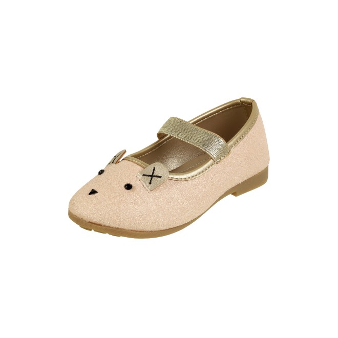 Kittens Girls Rose-gold Casual Ballerinas (SKU: 78-35-52-25)