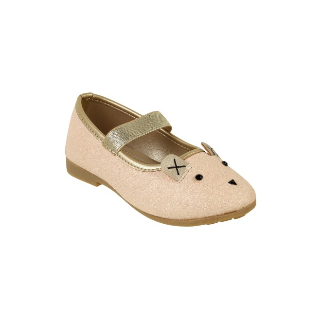 Kittens Girls Rose-gold Casual Ballerinas (SKU: 78-35-52-25)