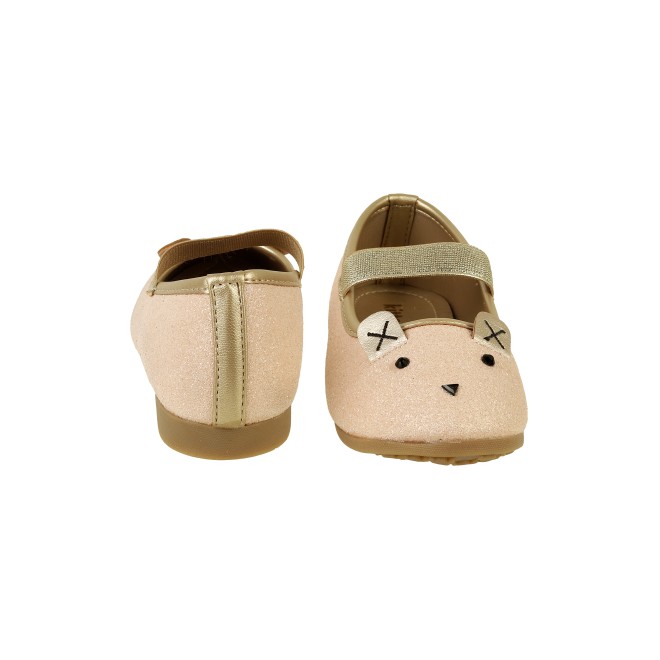 Kittens Girls Rose-gold Casual Ballerinas (SKU: 78-35-52-25)