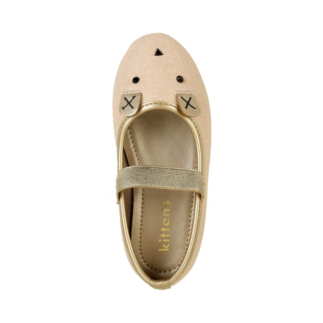 Kittens Girls Rose-gold Casual Ballerinas (SKU: 78-35-52-25)