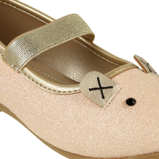 Kittens Girls Rose-gold Casual Ballerinas (SKU: 78-35-52-25)
