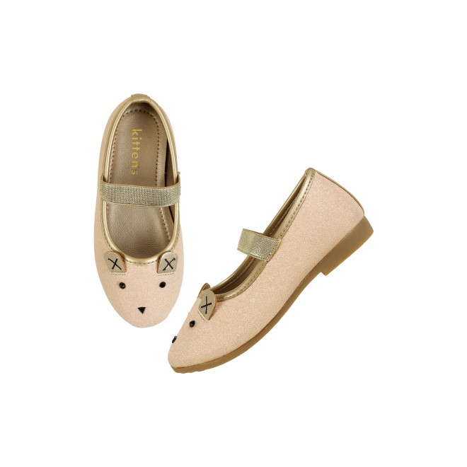 Kittens Girls Rose-gold Casual Ballerinas (SKU: 78-35-52-25)