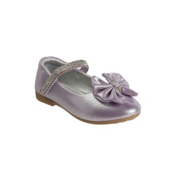 Girls Purple Casual Ballerinas