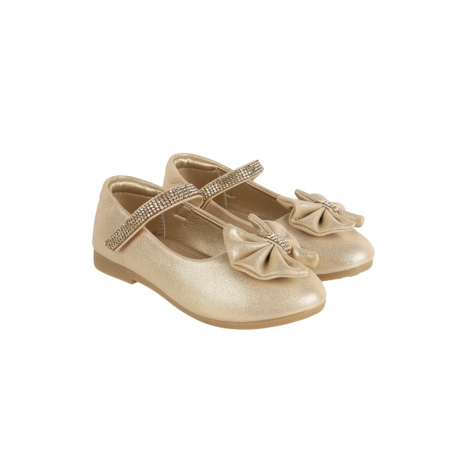 Kittens Girls Gold Casual Ballerinas (SKU: 78-36-15-25)