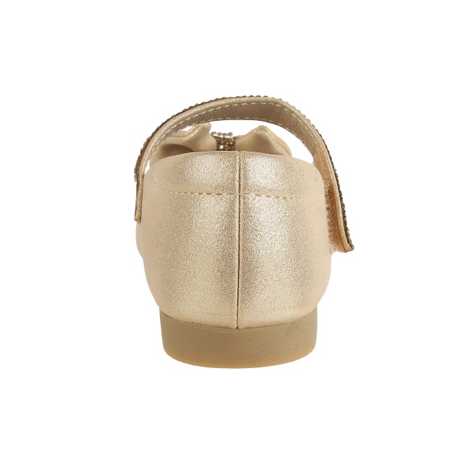 Kittens Girls Gold Casual Ballerinas (SKU: 78-36-15-25)