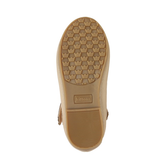 Kittens Girls Gold Casual Ballerinas (SKU: 78-36-15-25)