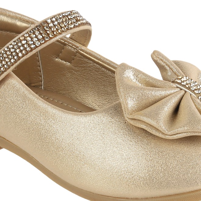 Kittens Girls Gold Casual Ballerinas (SKU: 78-36-15-25)