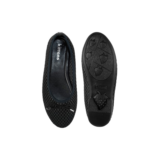 Kittens Girls Black Casual Ballerinas (SKU: 78-37-11-30)