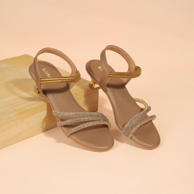 Kittens Girls Antic-gold Casual Sandals