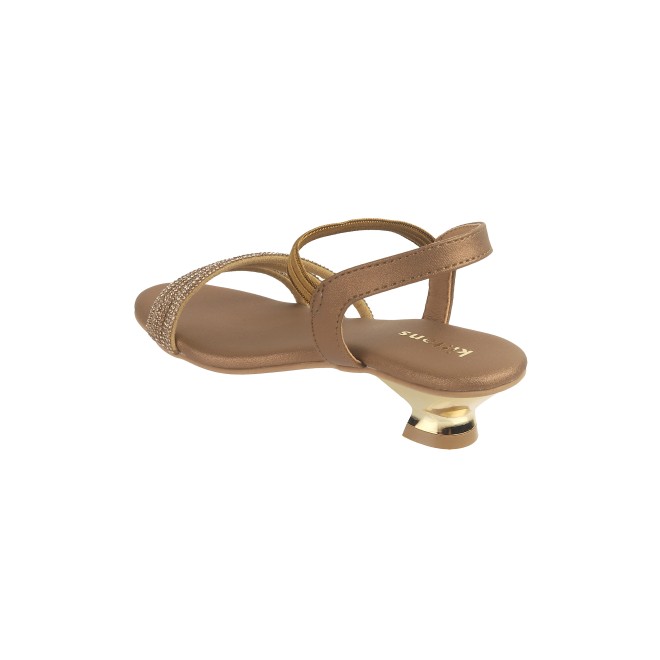 Kittens Girls Antic-gold Casual Sandals (SKU: 78-39-28-30)