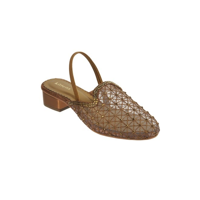 Kittens Girls Antic-gold Casual Sandals (SKU: 78-40-28-30)