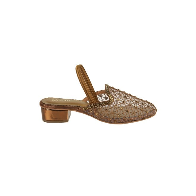 Kittens Girls Antic-gold Casual Sandals (SKU: 78-40-28-30)