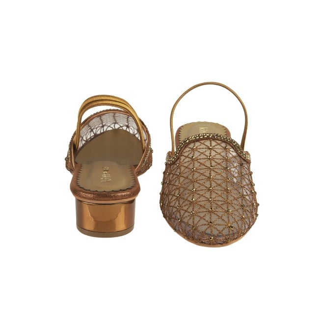 Kittens Girls Antic-gold Casual Sandals (SKU: 78-40-28-30)