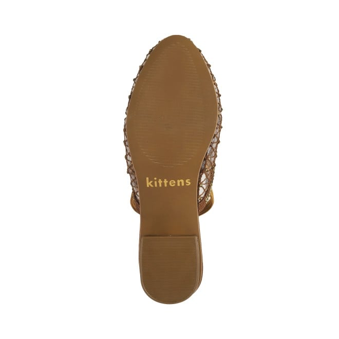 Kittens Girls Antic-gold Casual Sandals (SKU: 78-40-28-30)