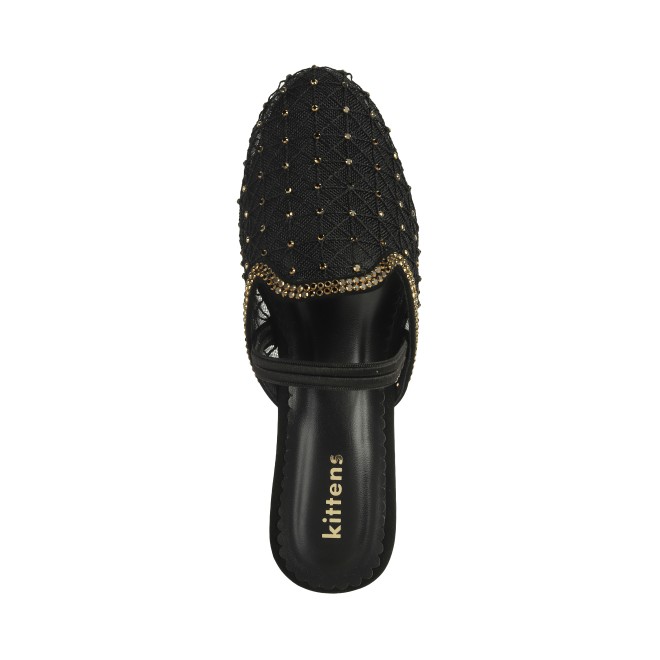 Kittens Girls Black Casual Sandals (SKU: 78-40-11-30)